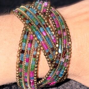 Elegant Multicolor Beaded Bracelet
